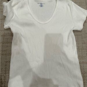 Brandy Melville White Short Sleeve Tee